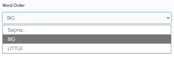 Tag Tanımları