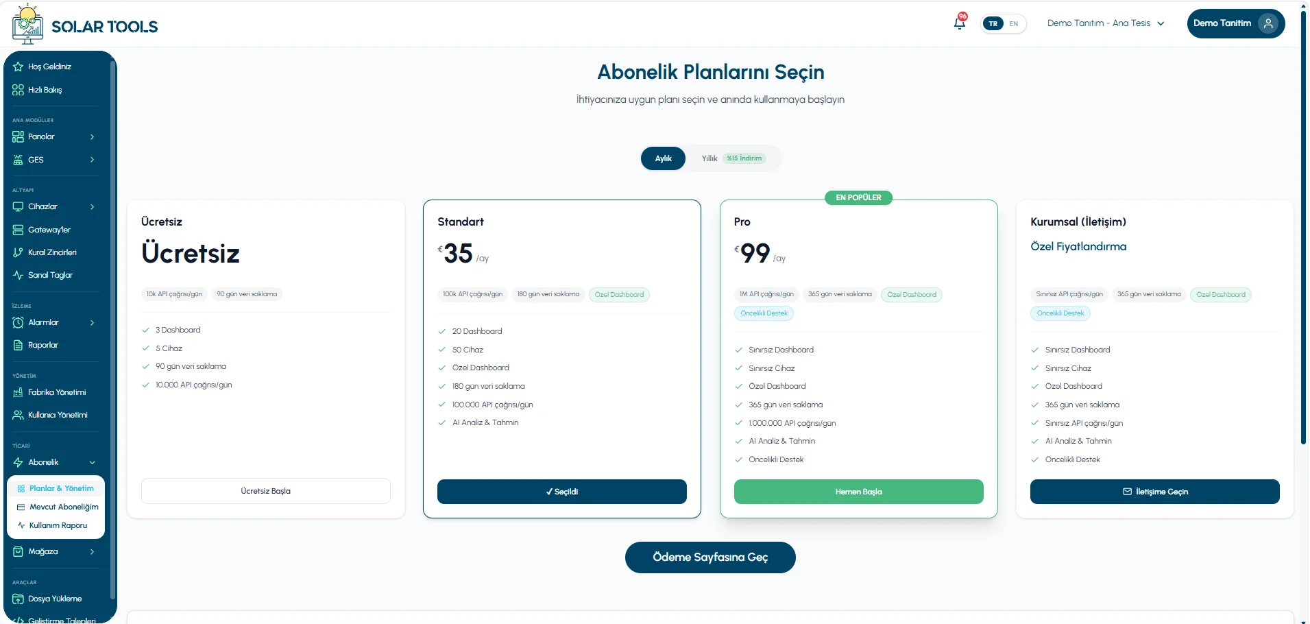 Subscription Plans