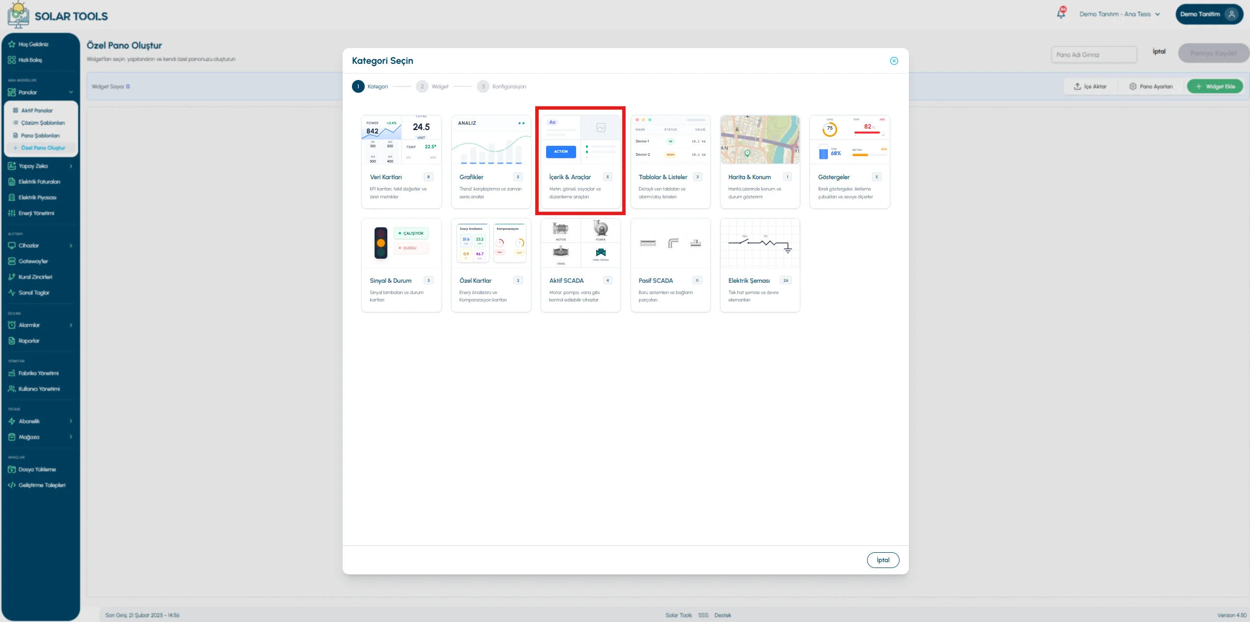 Content and Tools overview